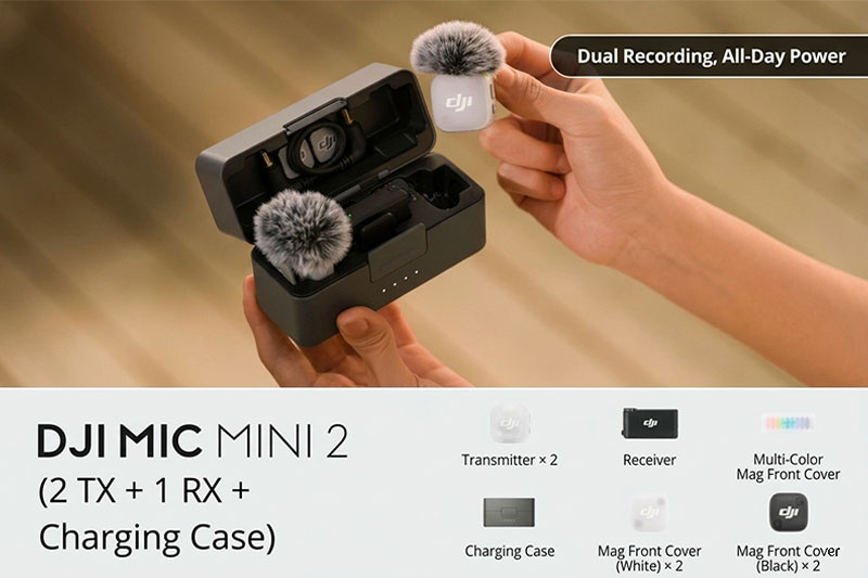 DJI Mic Mini 2 được ghi nhận ra mắt toàn cầu vào ngày 28 tháng 4 năm 2026